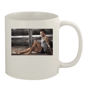 David Beckham 11oz White Mug