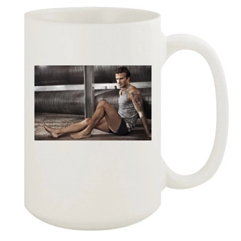 David Beckham 15oz White Mug