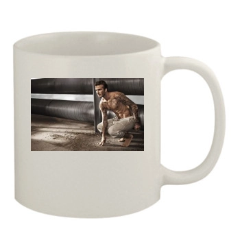 David Beckham 11oz White Mug