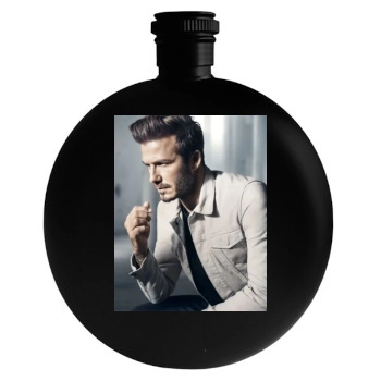 David Beckham Round Flask