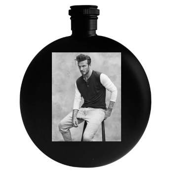 David Beckham Round Flask