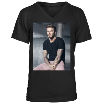 David Beckham Men's V-Neck T-Shirt