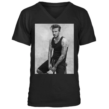 David Beckham Men's V-Neck T-Shirt