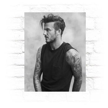 David Beckham Metal Wall Art