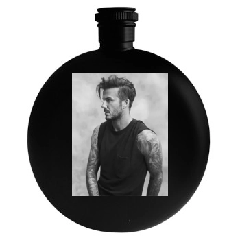 David Beckham Round Flask