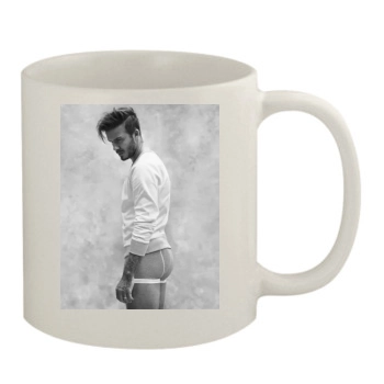 David Beckham 11oz White Mug