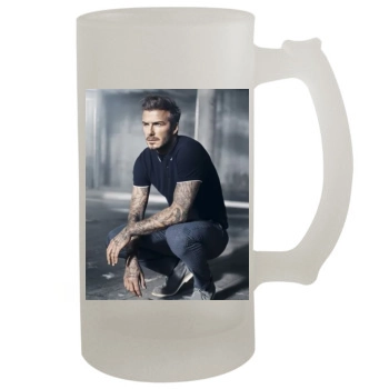 David Beckham 16oz Frosted Beer Stein