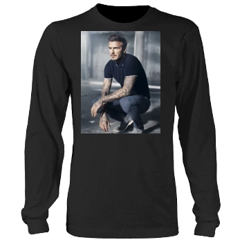 David Beckham Men's Heavy Long Sleeve TShirt