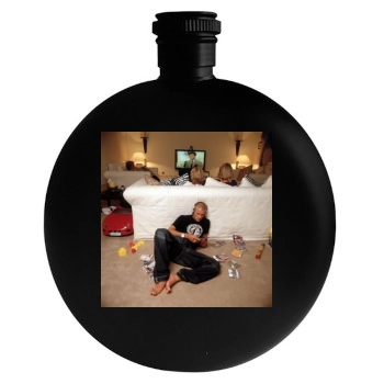 David Beckham Round Flask