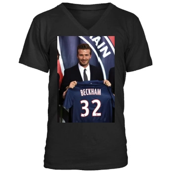 David Beckham Men's V-Neck T-Shirt