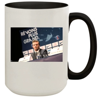 David Beckham 15oz Colored Inner & Handle Mug