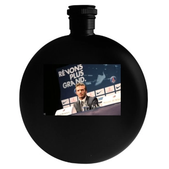 David Beckham Round Flask