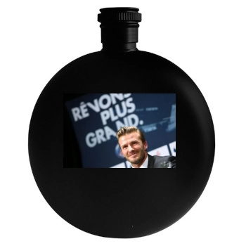 David Beckham Round Flask