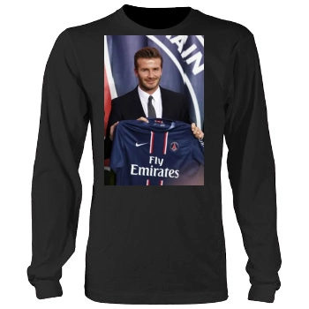 David Beckham Men's Heavy Long Sleeve TShirt