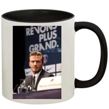 David Beckham 11oz Colored Inner & Handle Mug