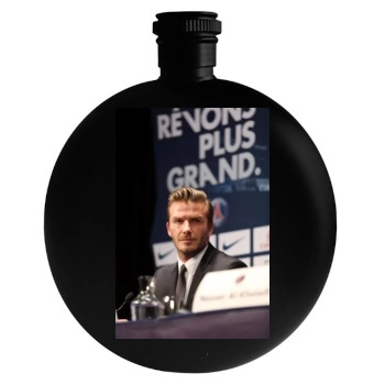 David Beckham Round Flask