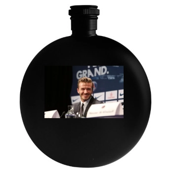 David Beckham Round Flask