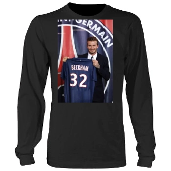 David Beckham Men's Heavy Long Sleeve TShirt