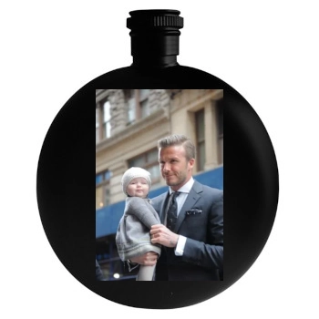 David Beckham Round Flask