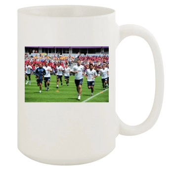 David Beckham 15oz White Mug