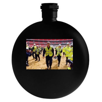 David Beckham Round Flask