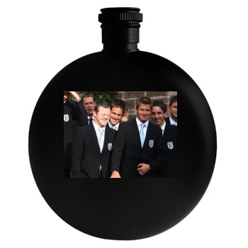 David Beckham Round Flask