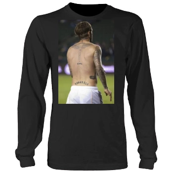 David Beckham Men's Heavy Long Sleeve TShirt