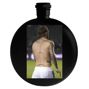 David Beckham Round Flask