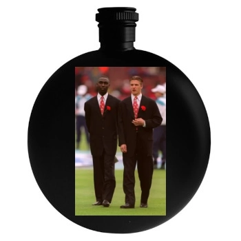 David Beckham Round Flask