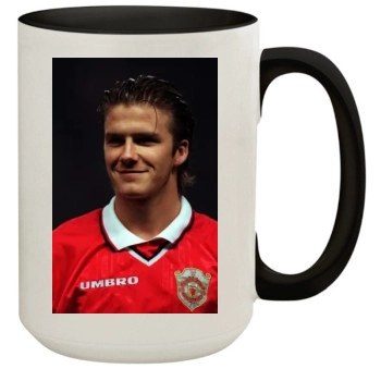 David Beckham 15oz Colored Inner & Handle Mug