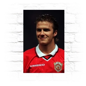 David Beckham Metal Wall Art