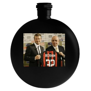 David Beckham Round Flask