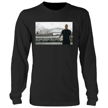 David Beckham Men's Heavy Long Sleeve TShirt