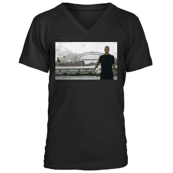 David Beckham Men's V-Neck T-Shirt