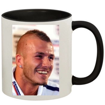 David Beckham 11oz Colored Inner & Handle Mug