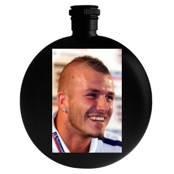 David Beckham Round Flask