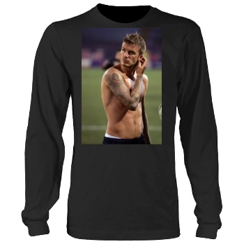 David Beckham Men's Heavy Long Sleeve TShirt