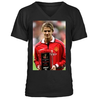 David Beckham Men's V-Neck T-Shirt