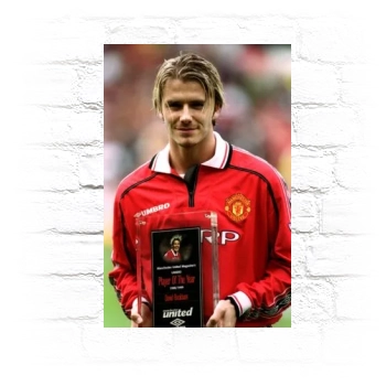 David Beckham Metal Wall Art