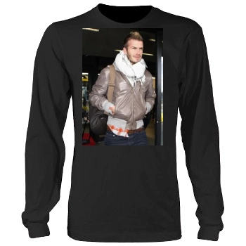 David Beckham Men's Heavy Long Sleeve TShirt