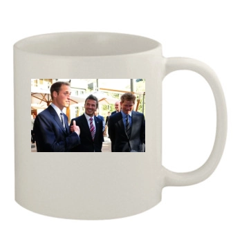 David Beckham 11oz White Mug