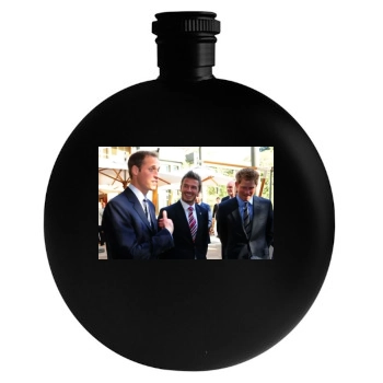 David Beckham Round Flask