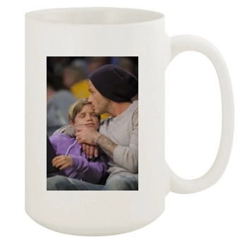 David Beckham 15oz White Mug