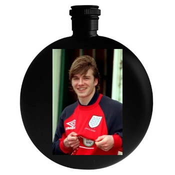 David Beckham Round Flask