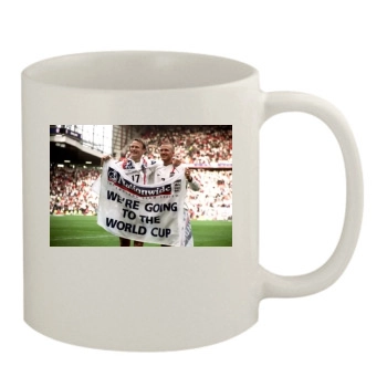 David Beckham 11oz White Mug