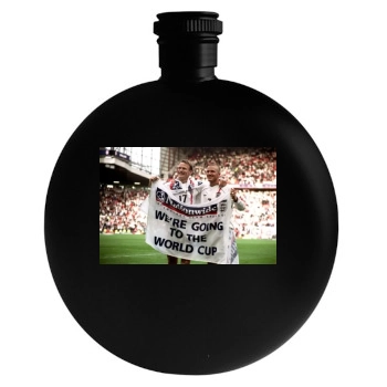 David Beckham Round Flask