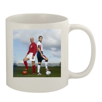 David Beckham 11oz White Mug