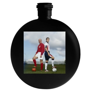 David Beckham Round Flask