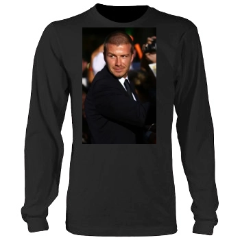 David Beckham Men's Heavy Long Sleeve TShirt