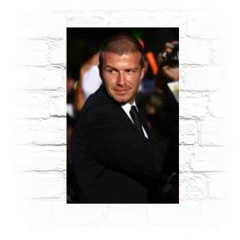 David Beckham Metal Wall Art